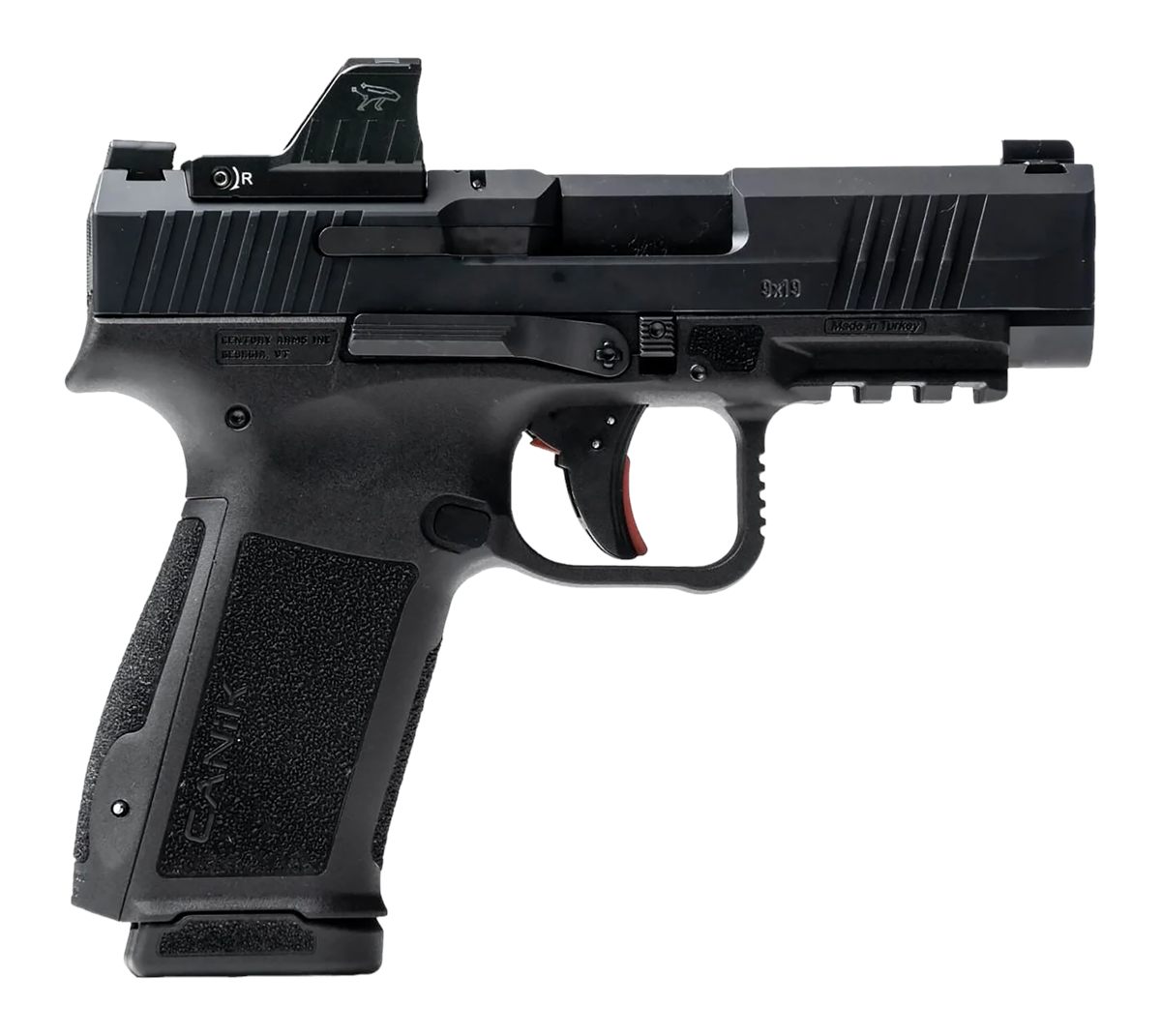 Century Arms HG7883VN Mete MC9LS Sub-Compact 9mm 10rd 3.63in Black Nitride
