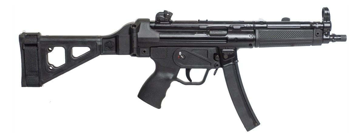 Century Arms HG6034SB-N AP5 P 9mm Luger 30+1 9in Black Threaded Barrel, Syn