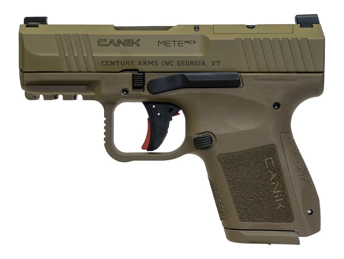Canik Century Arms Mete MC9 Compliant Handgun 9mm Luger 10rd Magazine(2) 3.