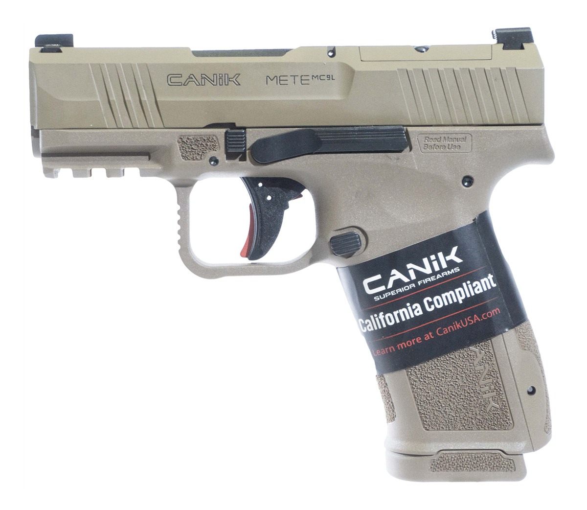 Century Arms Canik HG7884CAD-N Mete MC9L Compliant 9mm Luger 10+1 3.18in Bl view 2