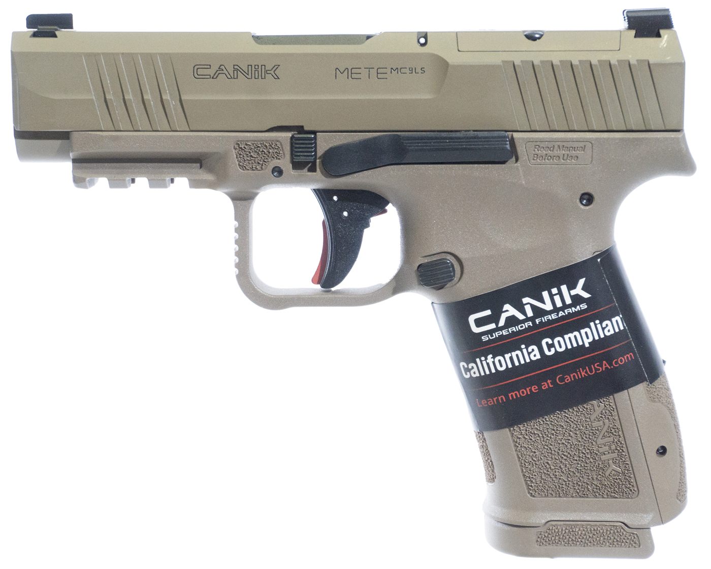 Century Arms Canik HG7885CAD-N Mete MC9LS Compliant 9mm Luger 10+1 3.63in B