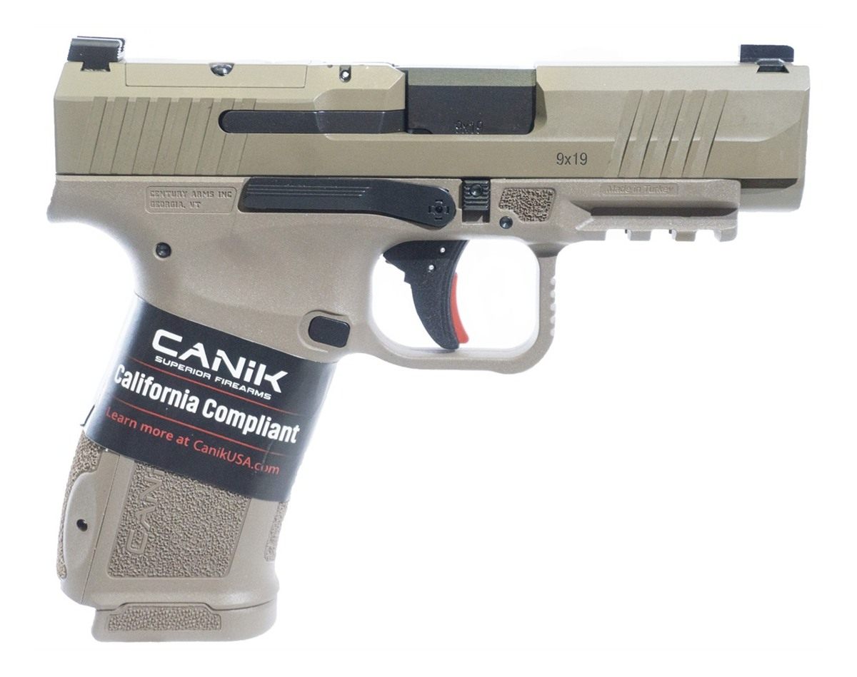Century Arms Canik HG7885CAD-N Mete MC9LS Compliant 9mm Luger 10+1 3.63in B view 3