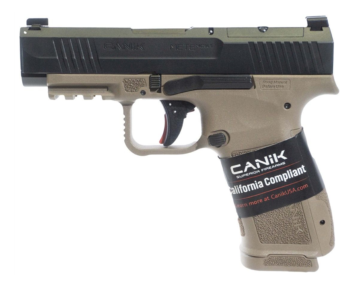 Canik HG7885CABD-N Mete MC9LS Compliant 9mm Luger 10+1 3.63in Black Steel B view 2