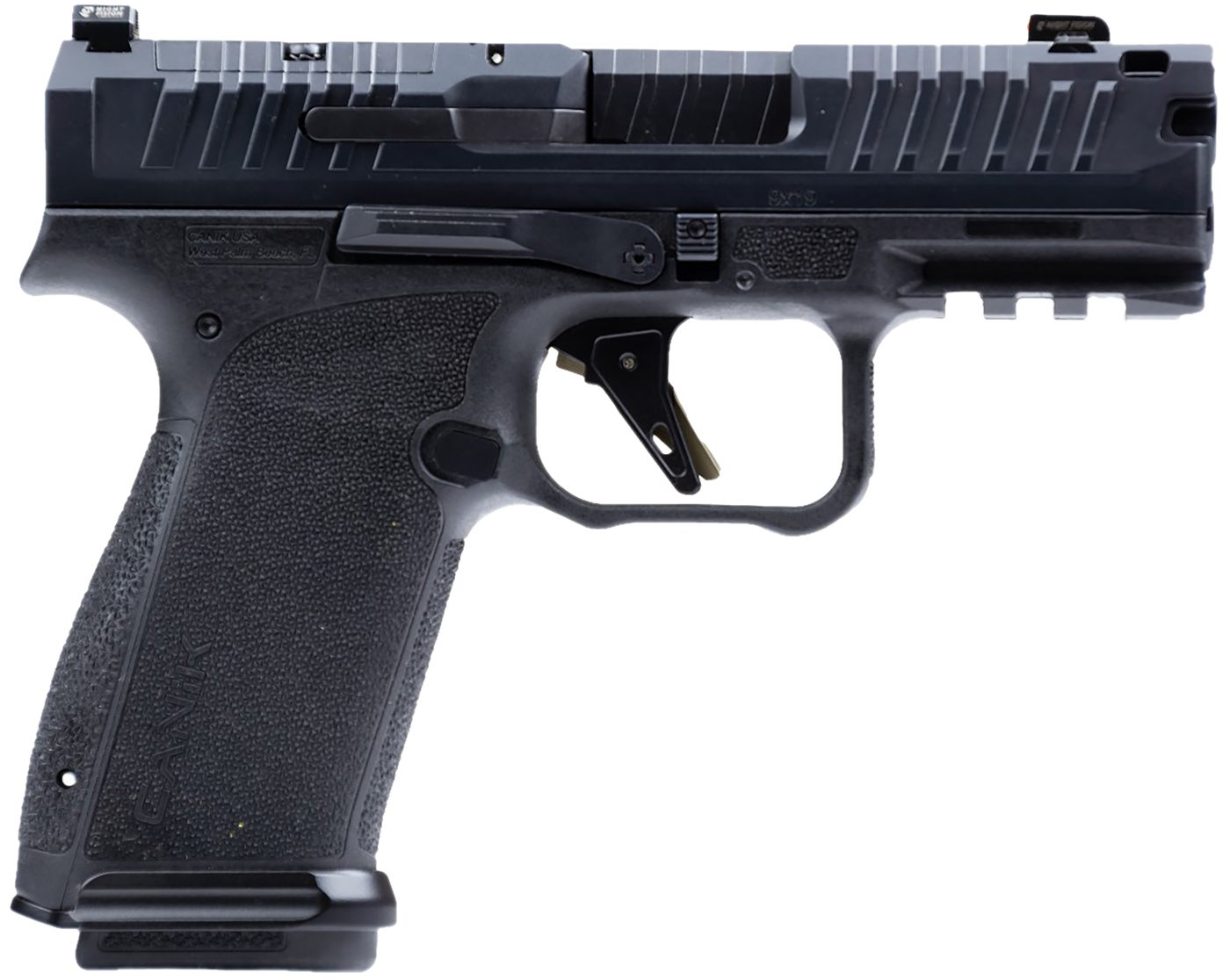 Century Arms Canik HG8329N Mete MC9 Prime 9mm Luger 10+1 3.64in Black Nitri