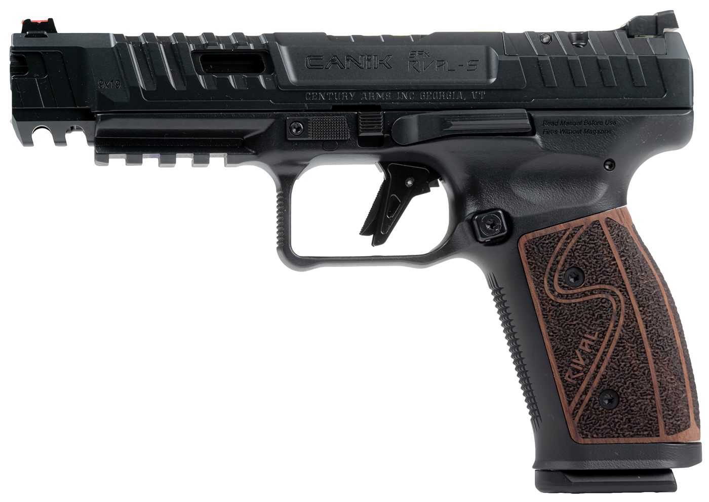 Canik HG7010R-N SFx Rival-S Full Size 9mm Luger 18+1 5in Black Steel Barrel view 2