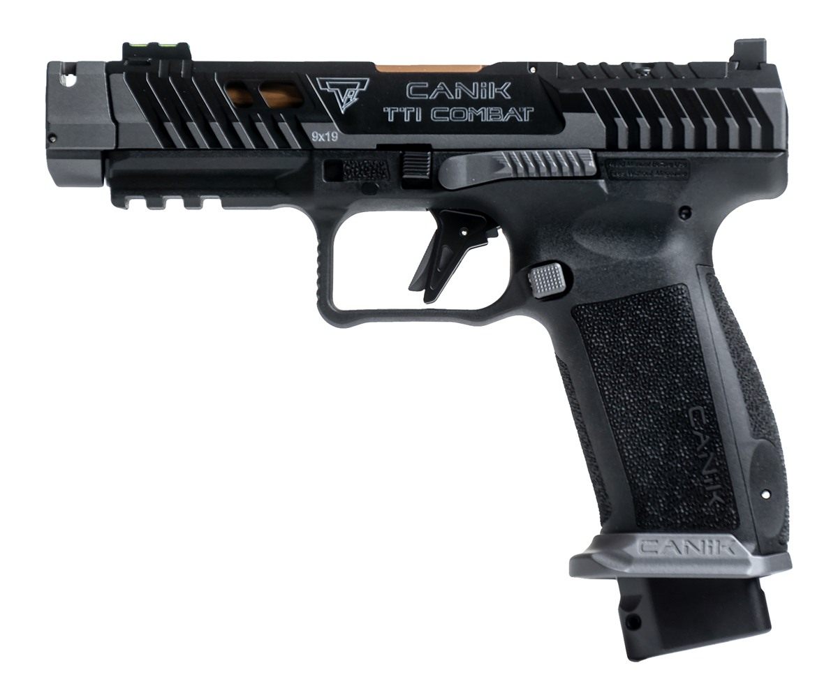 Century Arms Canik TTI Combat Handgun 9mm Luger 18rd Magazines (2) 4.6in Po