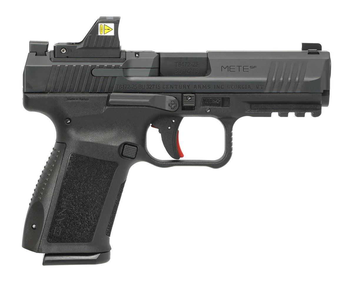 Canik HG5637OSVN Mete SF One Series w/Optic 9mm Luger 15+1 4.19in Black Bar