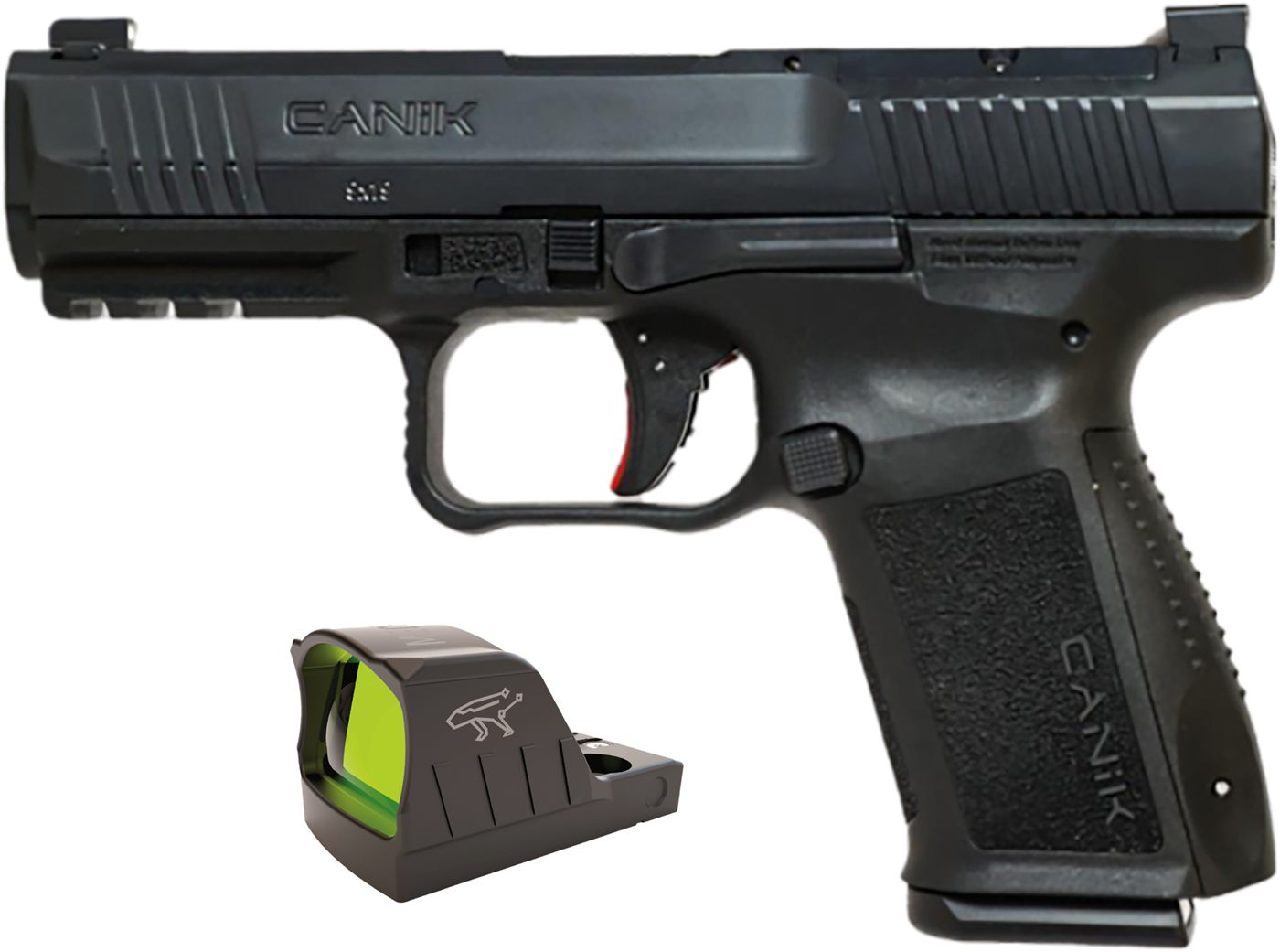 Canik HG5637OSVN Mete SF One Series w/Optic 9mm Luger 15+1 4.19in Black Bar view 2