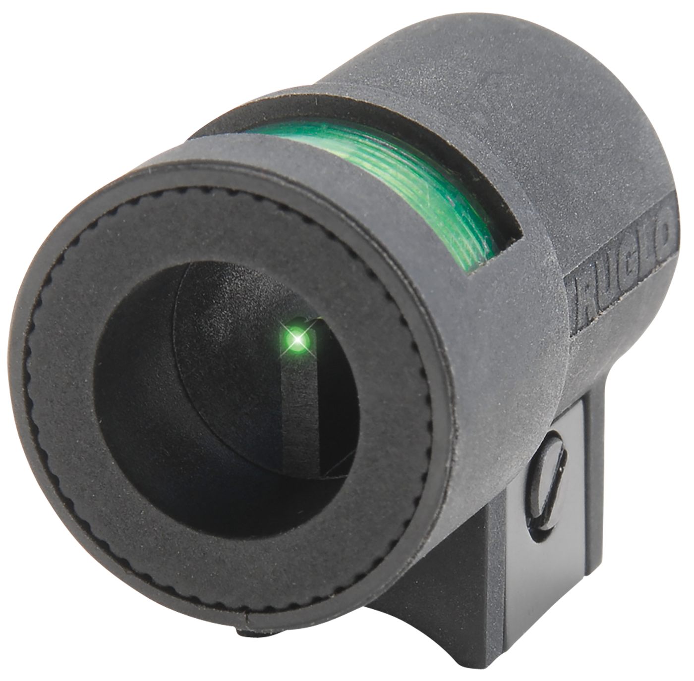 Truglo Airgun Globe Fiber Optic Front Sight with Black Polymer Housing Univ