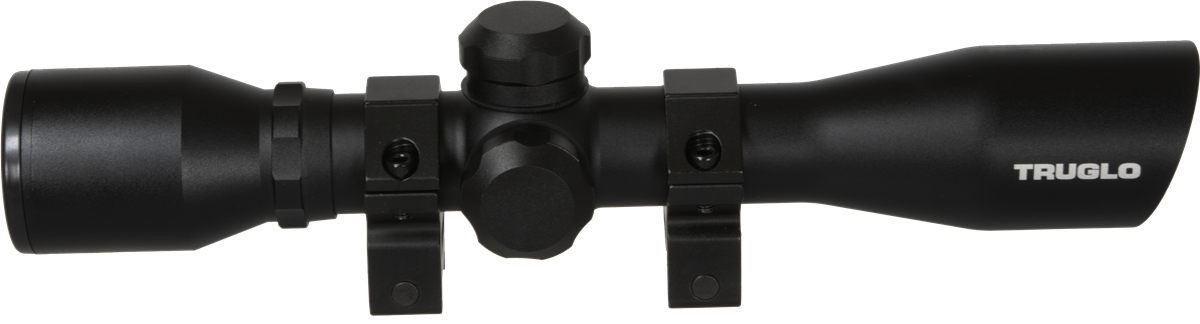 TRUGLO Compact 4x32mm Diamond Ballistic Reticle Black Riflescope (TG8504BD) view 2