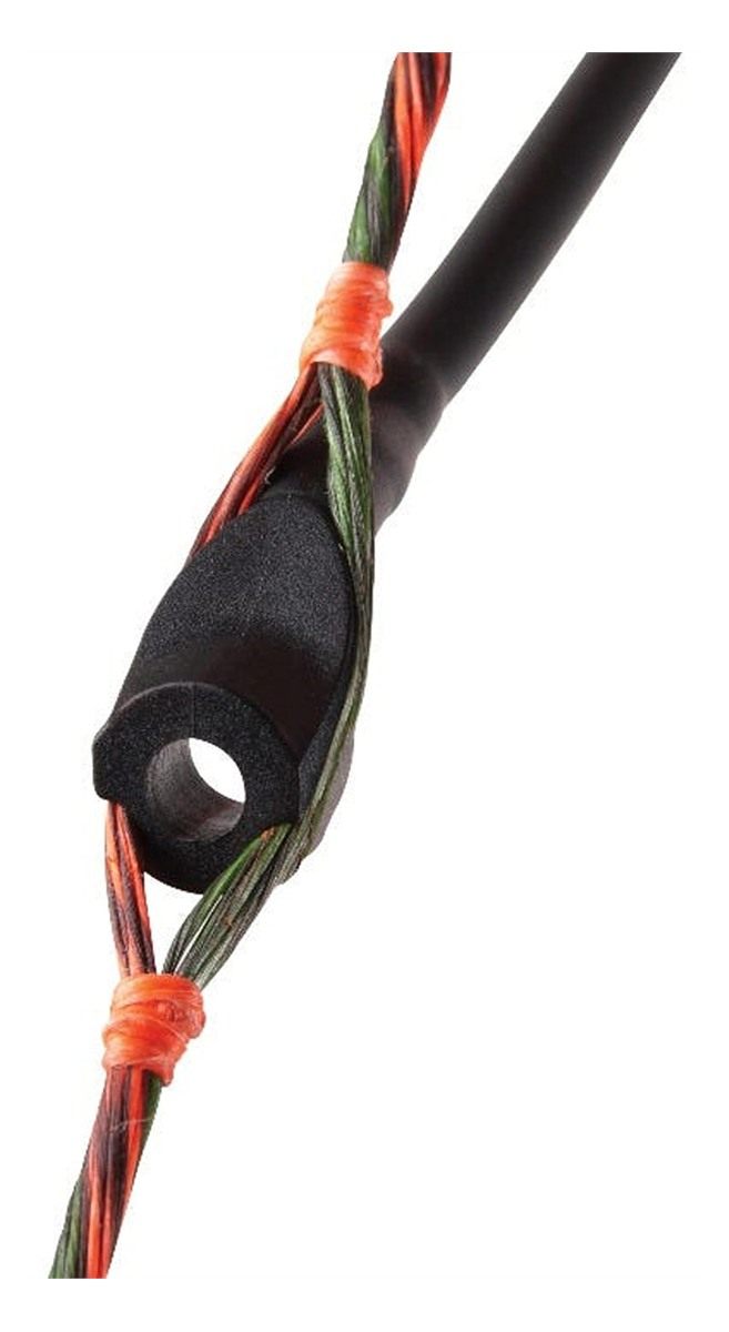 TRUGLO Centra Peep Xtreme 1/8 w/Tubing Black