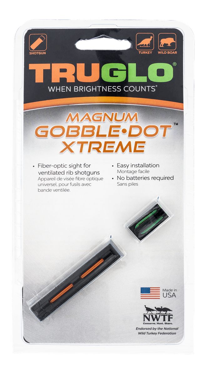 TRUGLO Magnum Gobble Dot Xtreme 1/4 in Rib Sights (TG941XA) view 2