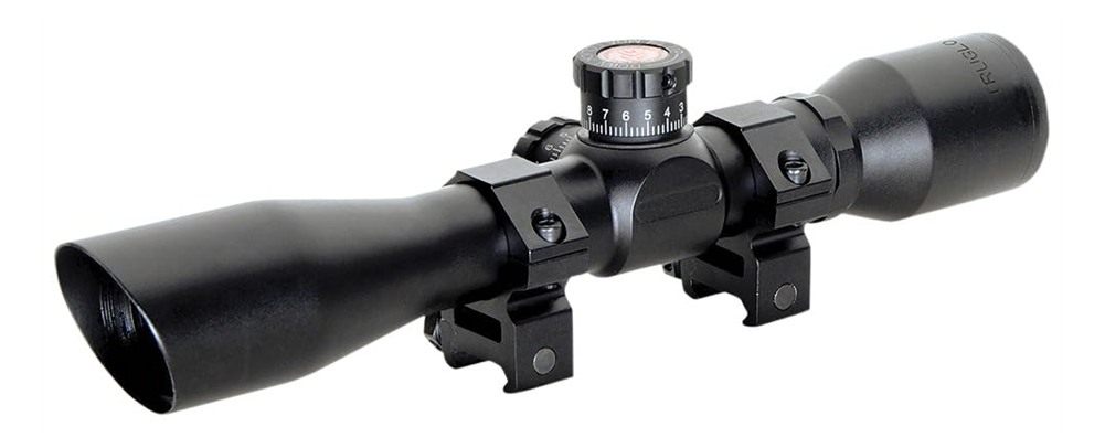 TRUGLO TRU-BRITE Xtreme 4 X 32mm Compact Rifle Scope, Black