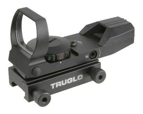 Truglo TG-8370B Open Dot Sight Black Anodized 1x 34mm 5 MOA Dual (Red/Green view 2