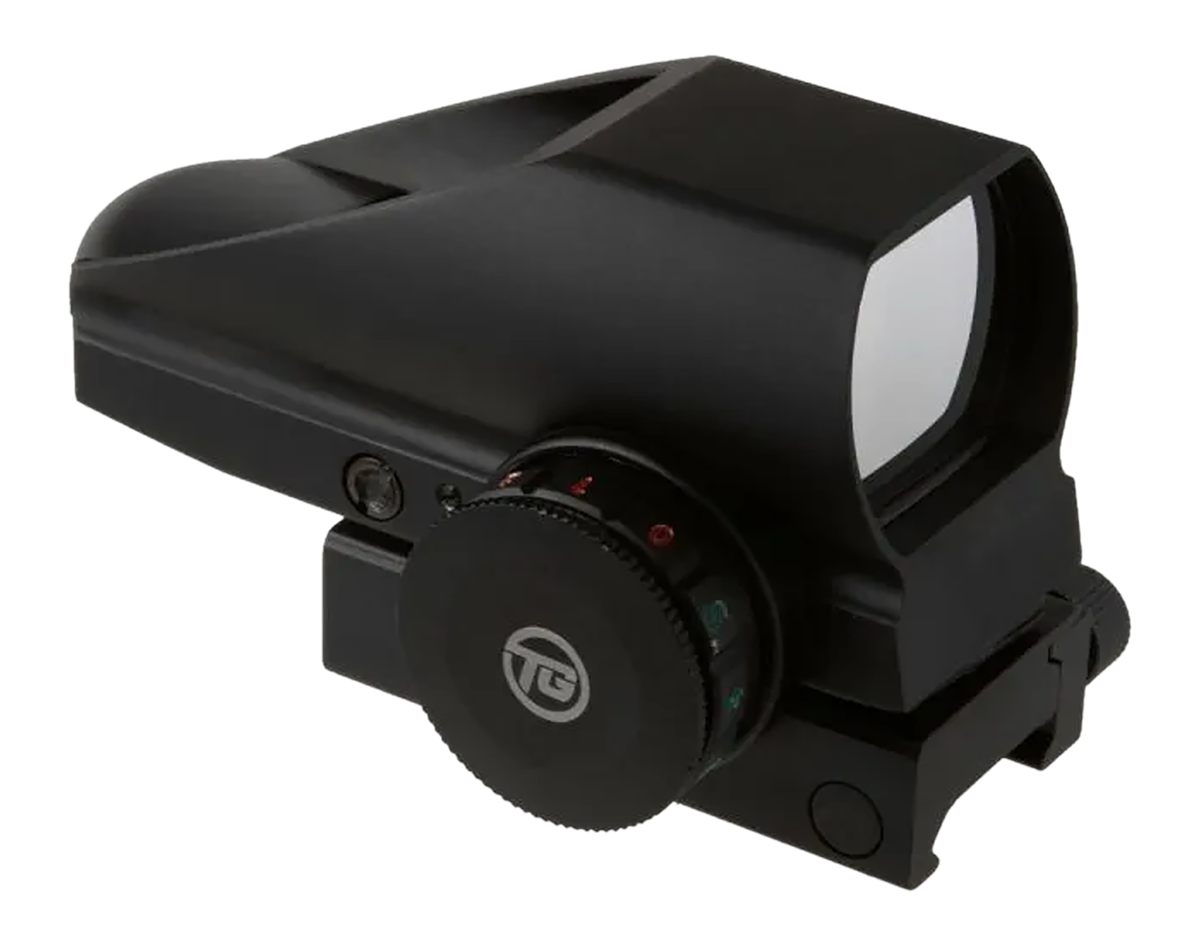 TRUGLO Multi Color Reticle Open Red Dot Sight, Clamshell Pack (TG8380B)