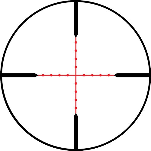 Truglo Tru-Brite Extreme Tactical Compact Rifle Scope with Rings - 4x32mm D view 3