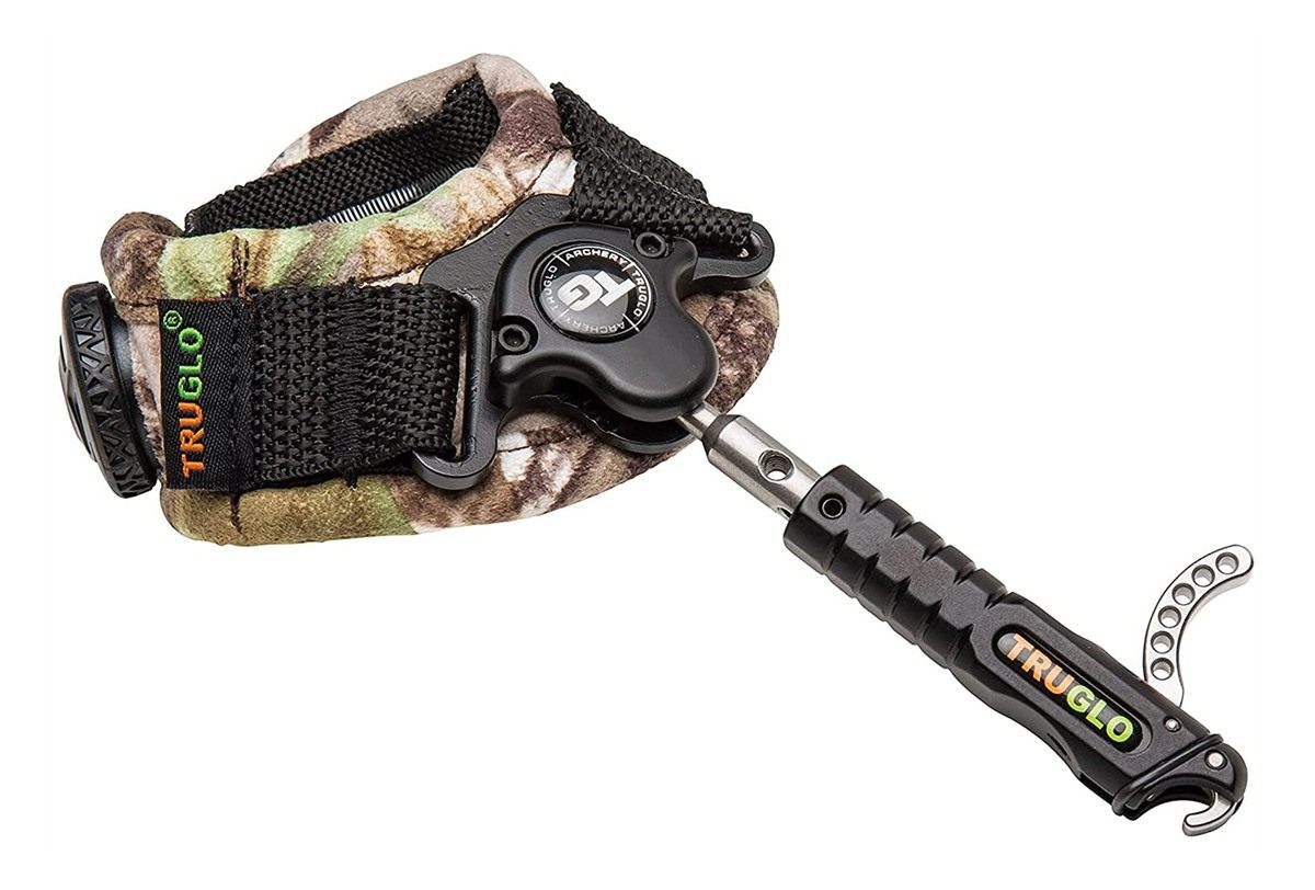 Truglo Detonator Ultra Hunting Dual Jaw Archery Bow Quick Release Wrist Str