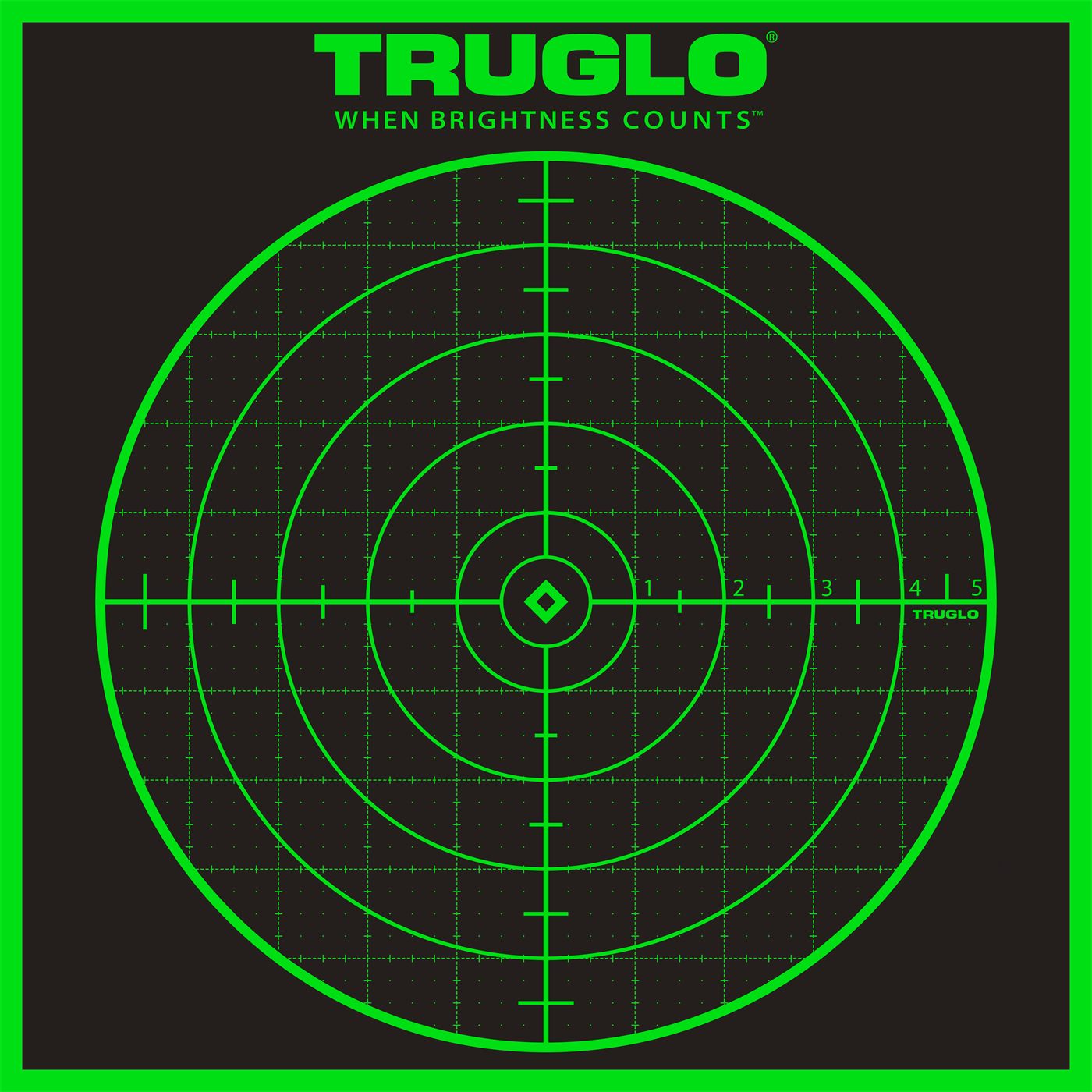 TRUGLO TRU-SEE 100-Yard Reactive Splatter Target, 6-Pack