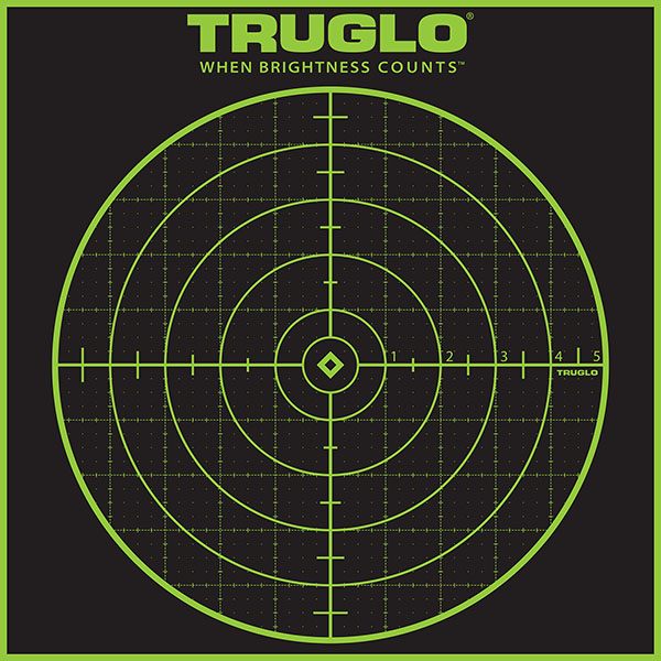 Truglo 12X12 Tru-See 100 Yard Bright Fluorescent Self-Adhesive High-Visible