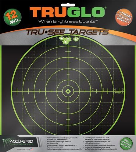 Truglo 12X12 Tru-See 100 Yard Bright Fluorescent Self-Adhesive High-Visible view 2