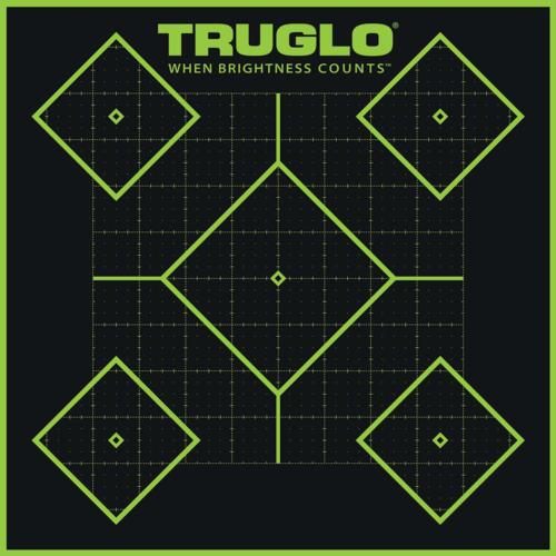 Truglo 12X12 Tru-See 5-Diamond Bright Fluorescent Self-Adhesive High-Visibl view 2