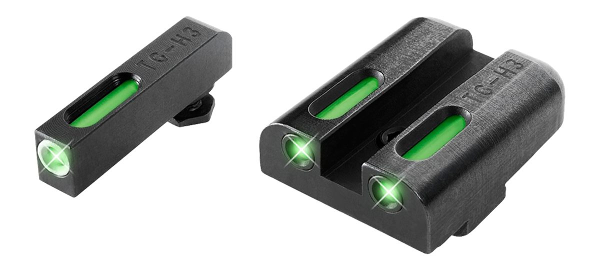 Truglo TFX Handgun Sight | Durable Shock-Resistant Compact Brightly Glowing view 2