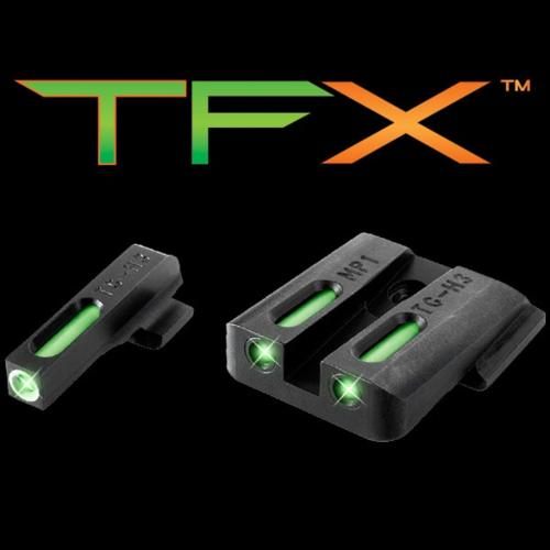 Truglo TFX Tritium/Fiber-Optic Day/Night Sights S W M P (including Shield . view 2