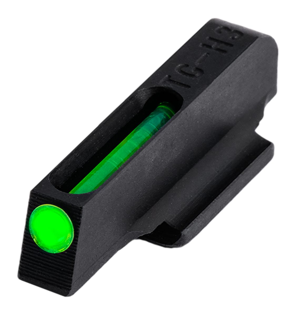 Truglo TFO Tritium Fiber-Optic Handgun Sight | Durable Snag-Resistant Green