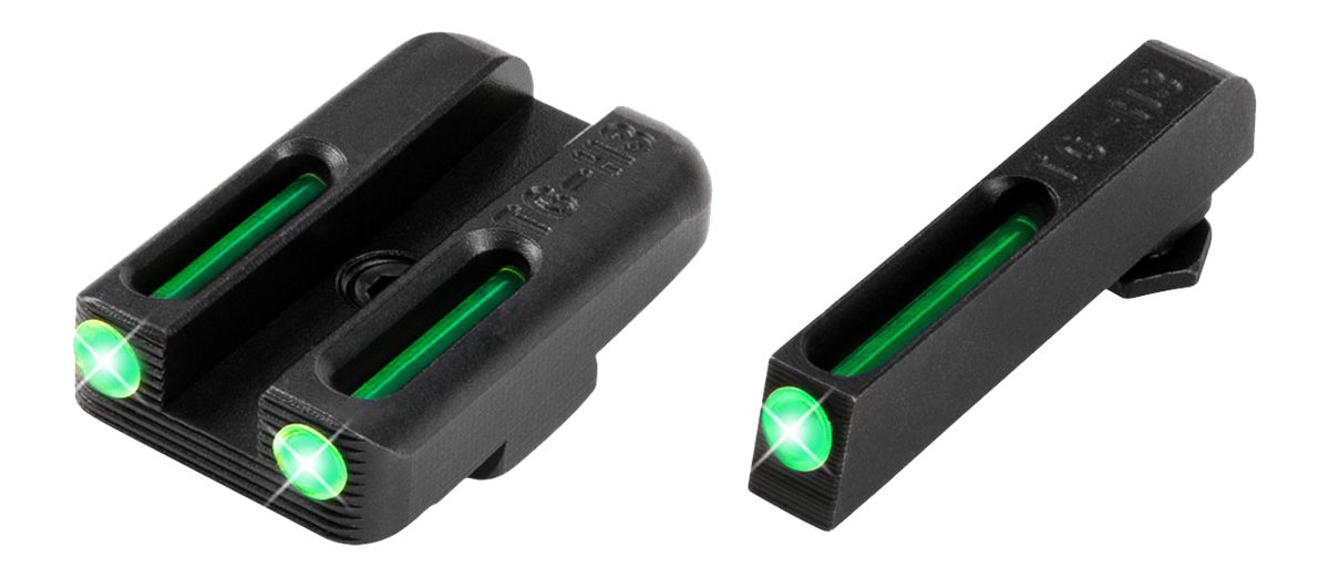 Truglo TFO Tritium/Fiber-Optic Day/Night Sights Fits Glock Slimline Models