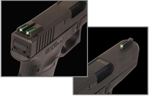 Truglo TFO Tritium/Fiber-Optic Day/Night Sights Fits Glock Slimline Models view 2