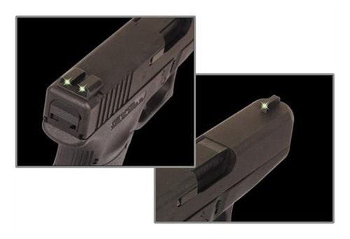 Truglo Glow in the Dark Pistol Optic Compatible with Glock 42 and 43, Triti view 3