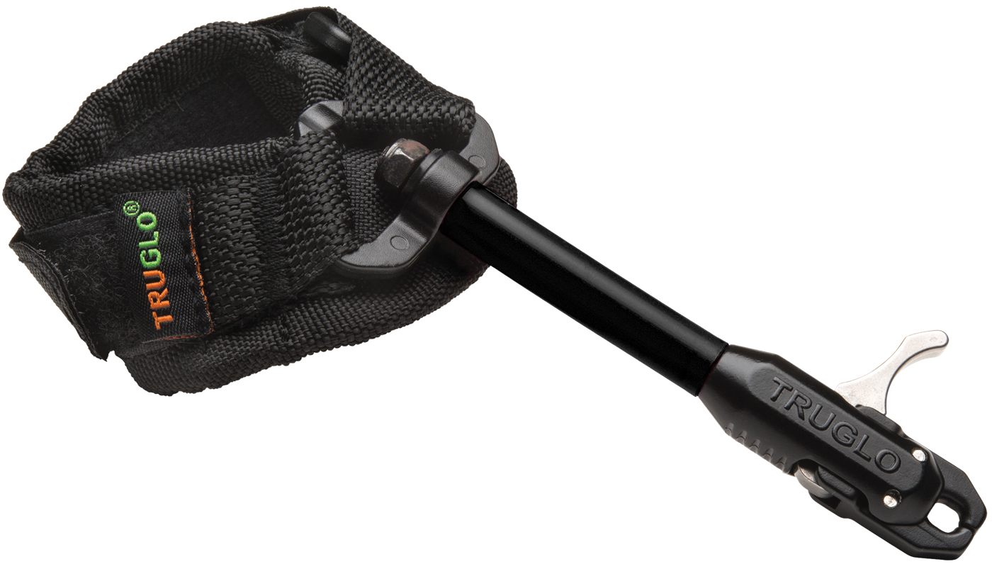 TRUGLO RELEASE SPEED SHOT XS DUAL JAW VELCRO CLOSURE BLACK