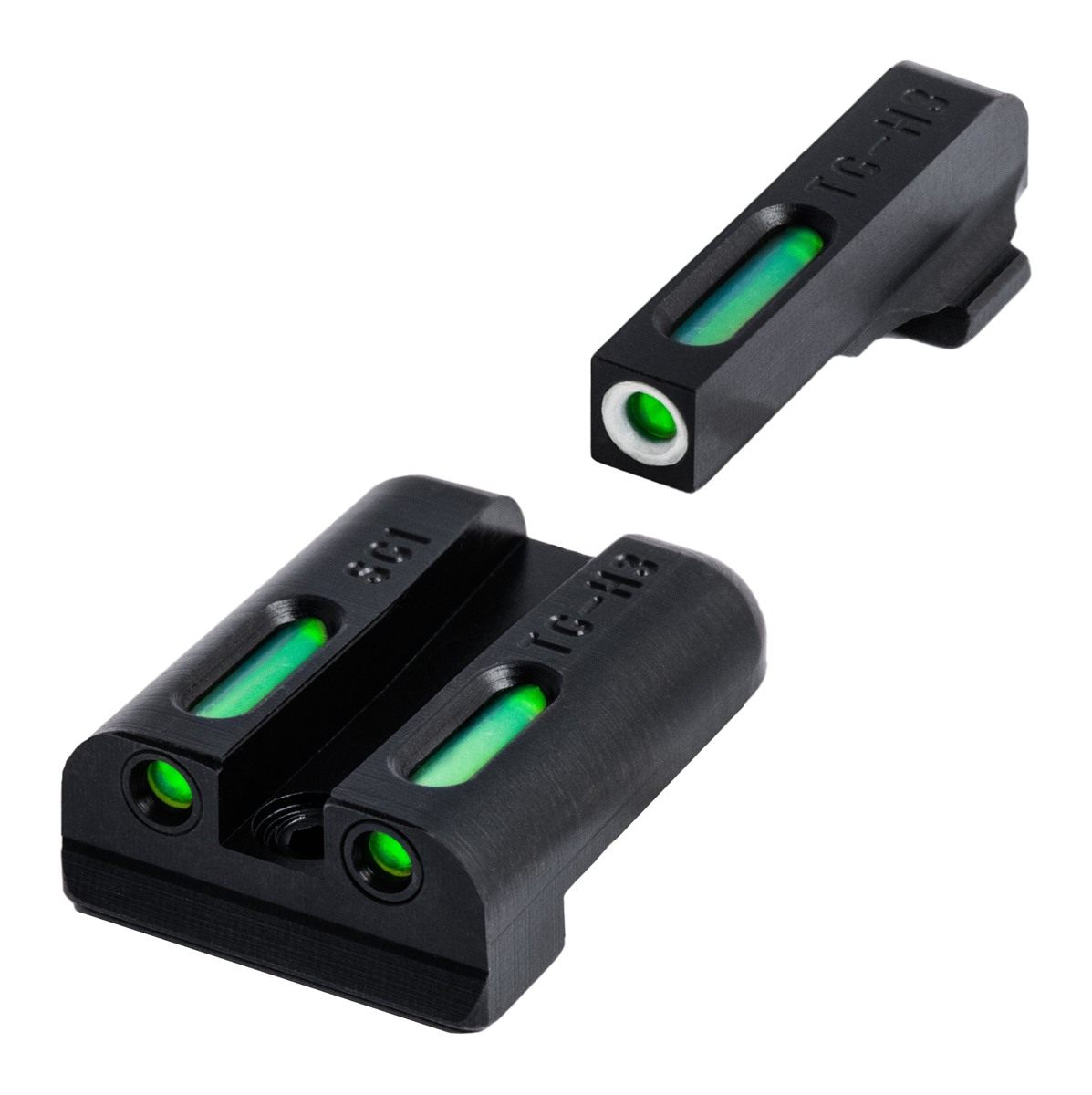 Truglo TFX Handgun Sight | Durable Shock-Resistant Compact Brightly Glowing