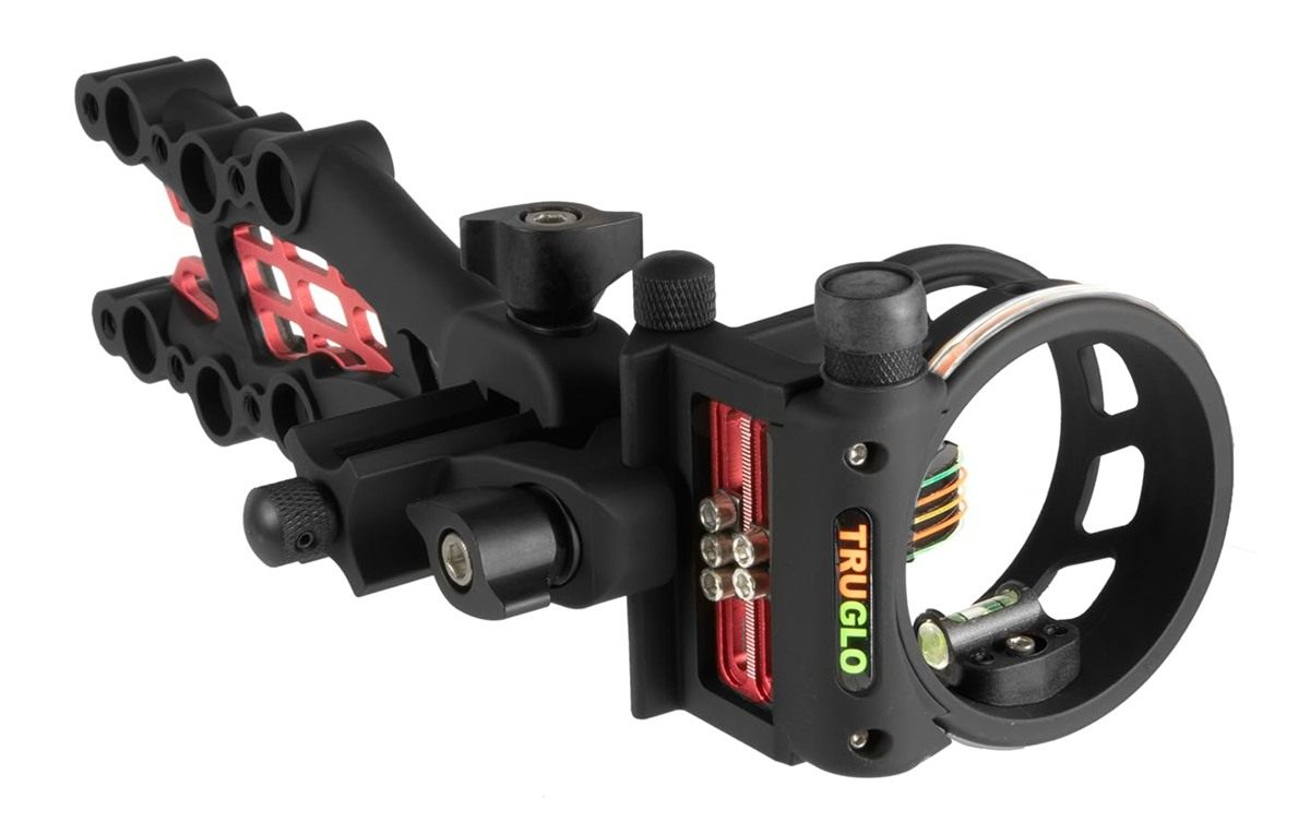 Truglo Carbon Hybrid Ultra Lightweight Micro-Adjustable 5-Pin Hunting Bow S