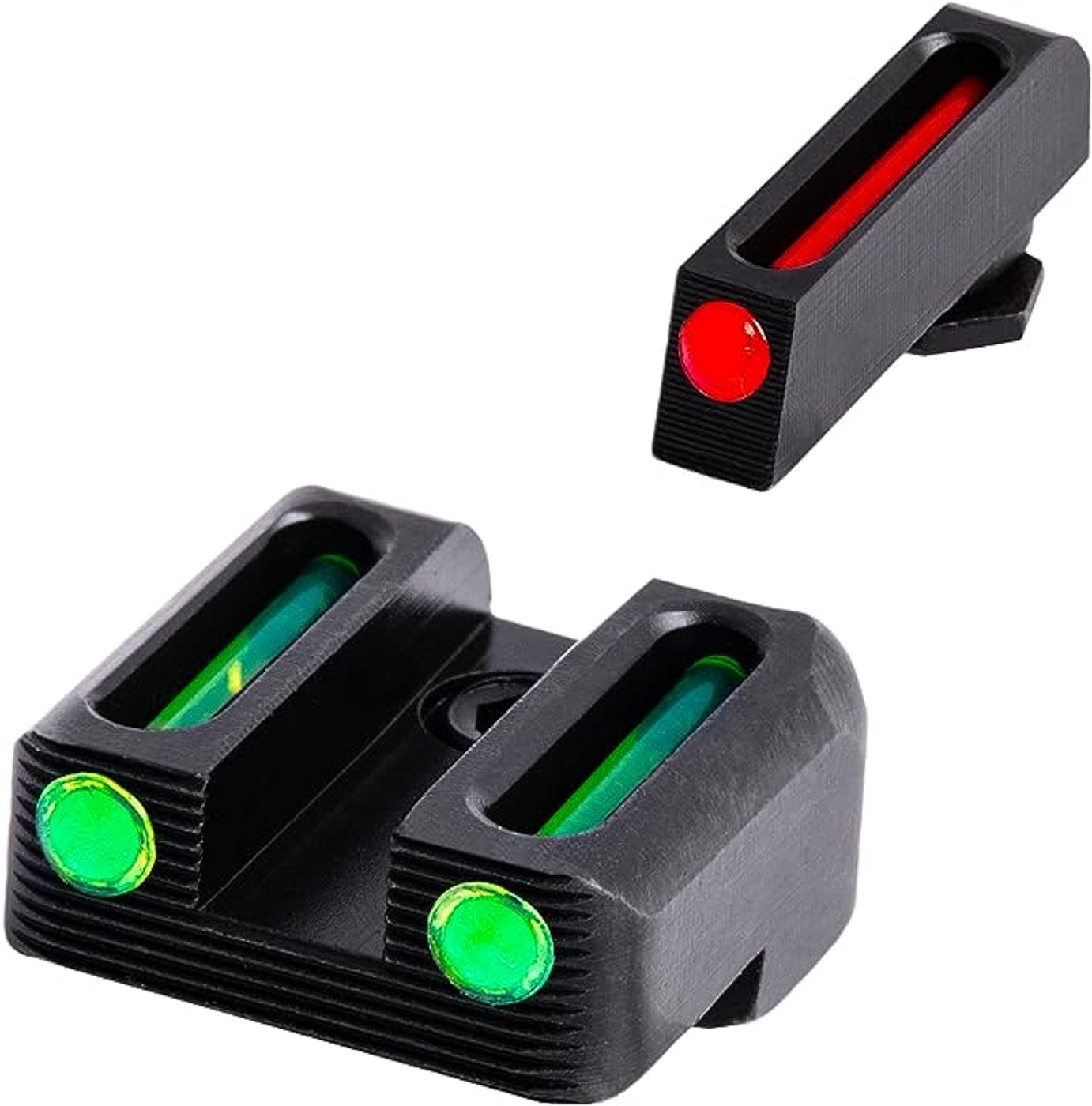Truglo Fiber Optic Handgun Glock Pistol Laser Sight Accessories Set with Tr