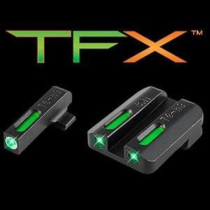 Truglo TFX Tritium/Fiber-Optic Day/Night Sight Set Steyr Mannlicher M-A1 Wh