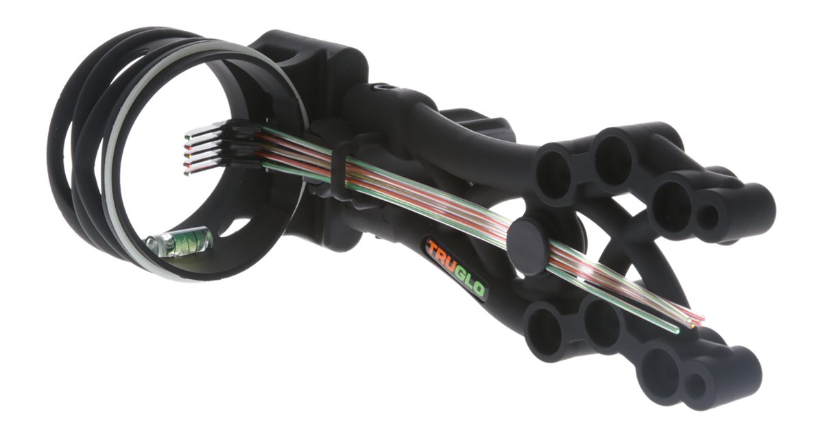 TRUGLO Carbon XS Xtreme 5-Pin .019 Black Archery Sight (TG5805B)