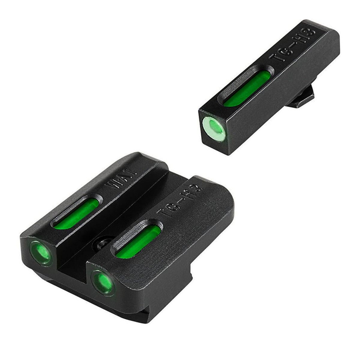 Truglo TFX Tritium and Fiber-Optic Xtreme Handgun Sights for Walther Pistol