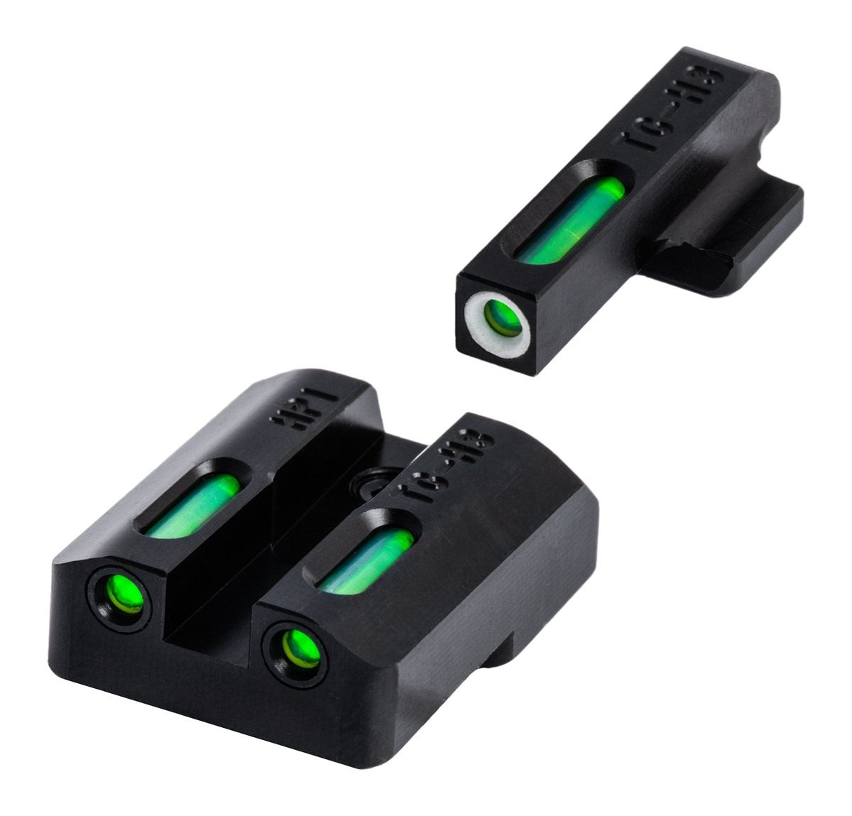 Truglo TFX Handgun Sight | Durable Shock-Resistant Compact Brightly Glowing
