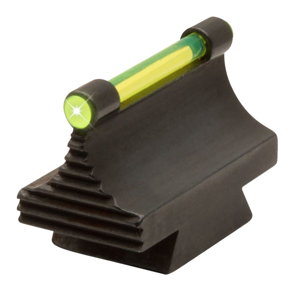 Truglo TGTG95530RG Front Sight Green Fiber Optic/Black 3/8in Dovetail, .530