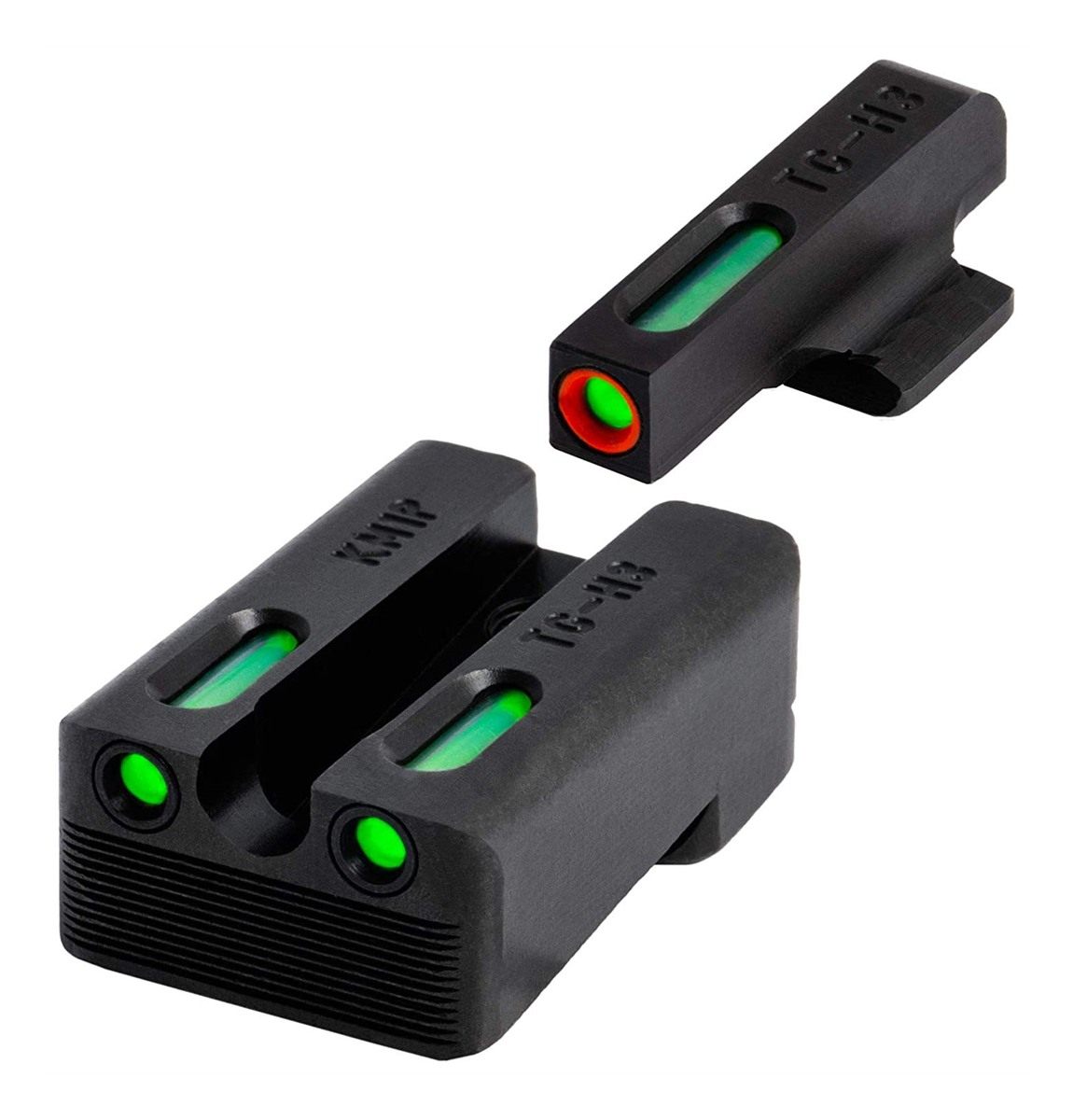 Truglo TFK Pro Fiber Optic and Tritium Handgun Sight Accessories Set with F