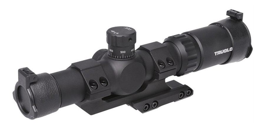 Truglo TG8516TL Tru-Brite 30 1-6x 24mm Objective Wide FOV 30mm Tube Black M view 5