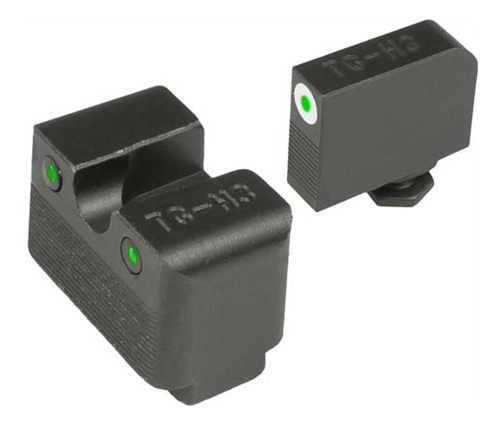 Truglo TG231G1MW Tritium Pro Low White Outline Front/Green Rear/Black Nitri