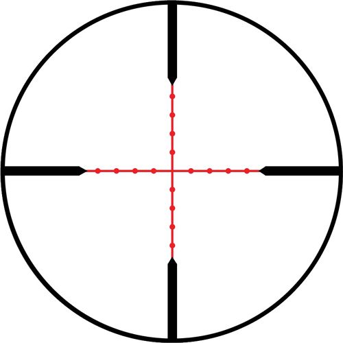 Truglo Omnia Tactical Rifle Scope Low Power Variable Optic, 1-4 x 24mm, Bla view 3