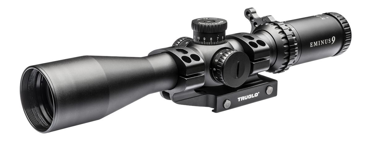 TruGlo TG-8539TLR Eminus Black Anodized 3-9x42mm 30mm Tube Dual Illuminated