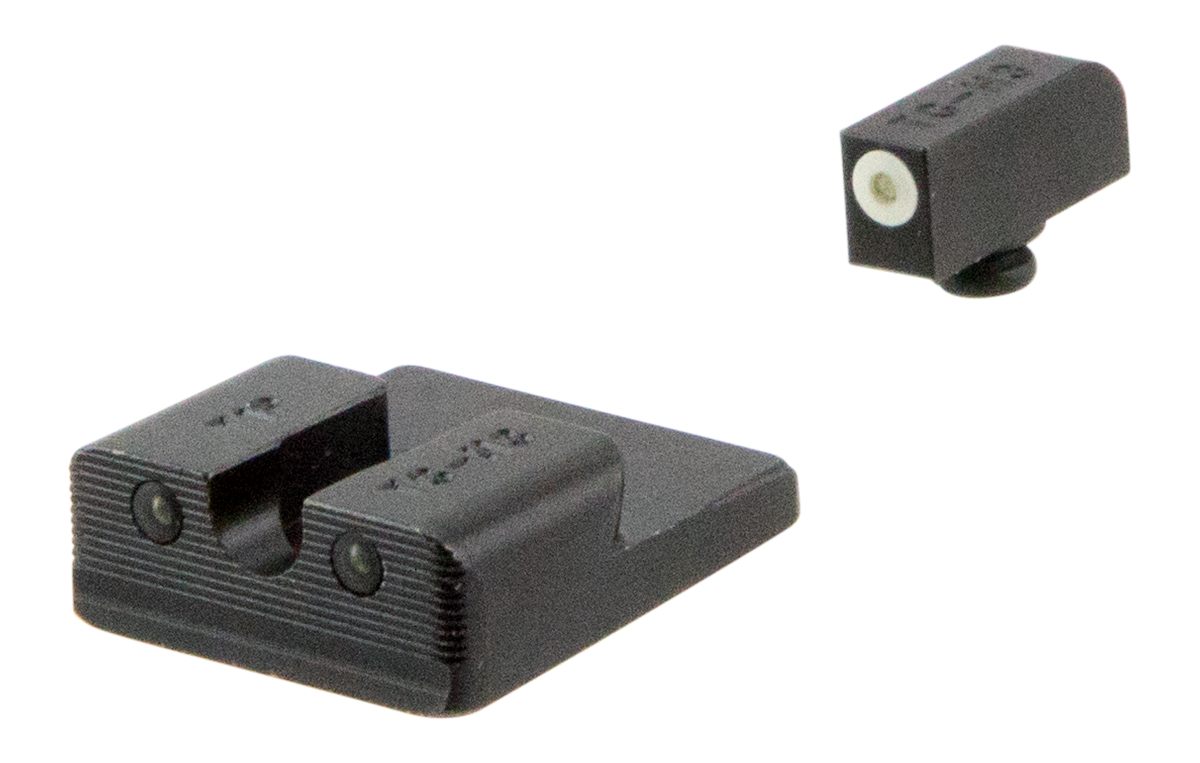 Truglo TG-TG231T2W Tritium Pro Glow in the Dark Handgun Gun Sight for Day N view 2