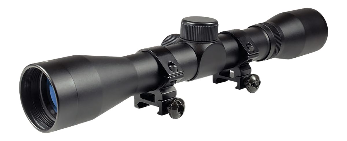 Truglo TG-85043XB Buckline Black Anodized 4x32mm 1in Tube Duplex Reticle