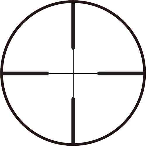 Truglo TG-85043XB Buckline Black Anodized 4x32mm 1in Tube Duplex Reticle view 2