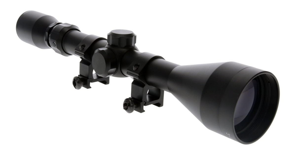 Truglo Buckline Hunting Rifle Scope, 3-9 x 40mm, Duplex BDC Reticle (TG8539