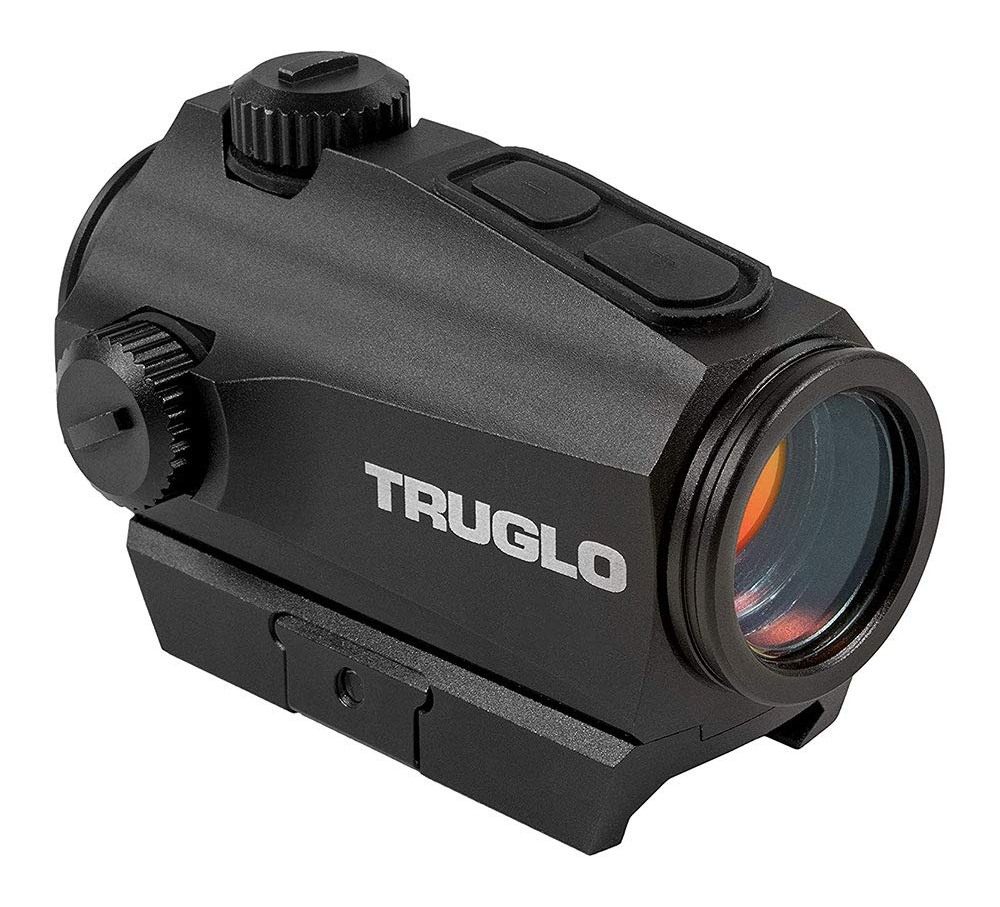 Truglo Ignite Mini Compact Aluminum 22mm Red Dot 2 MOA Sight with Adjustabl